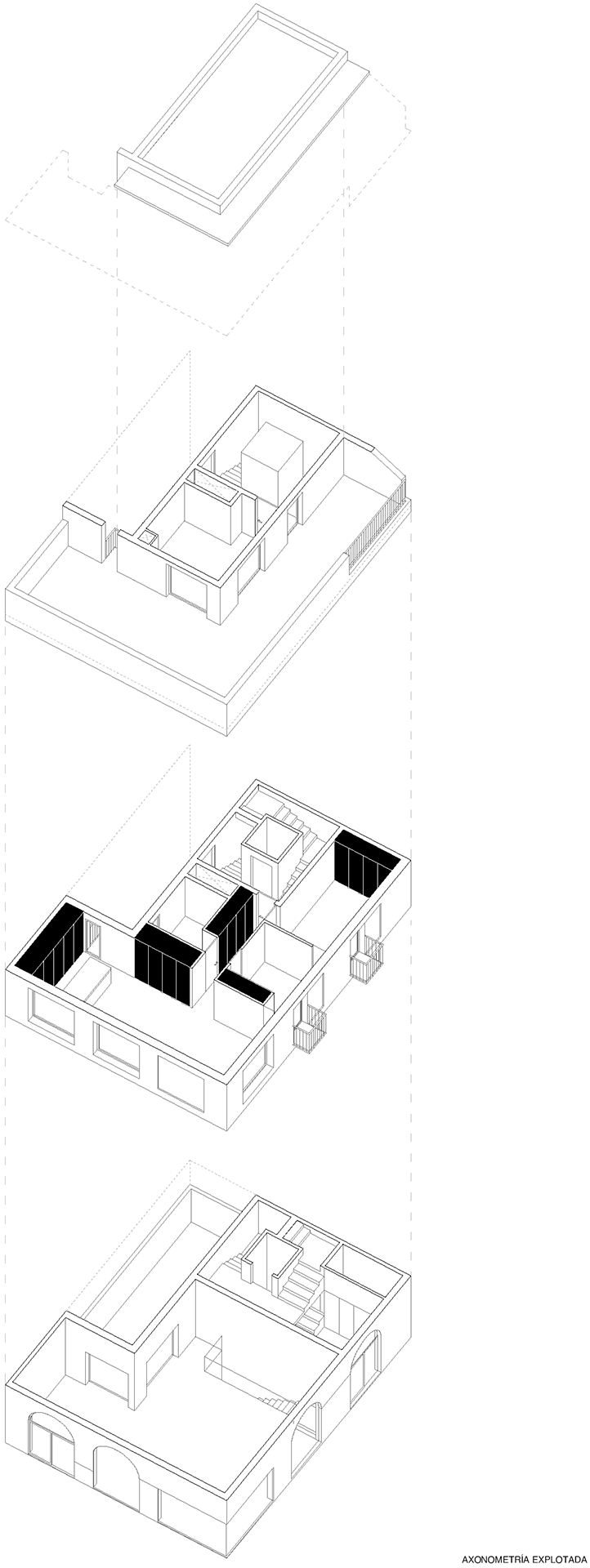 Alhamar axonometria programa