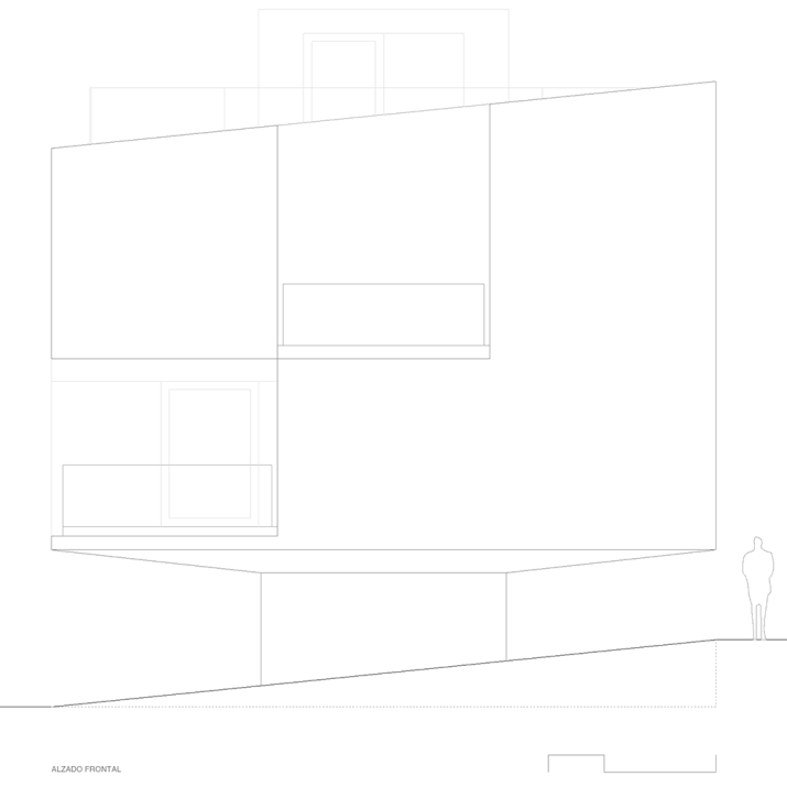 Ochoa alzado frontal